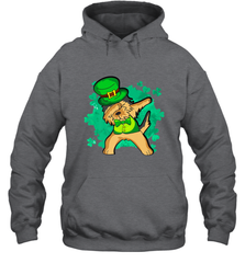 Dabbing Irish Terrier Dog Leprechaun St Patricks Day Ireland Hooded Sweatshirt Hooded Sweatshirt - HHHstores
