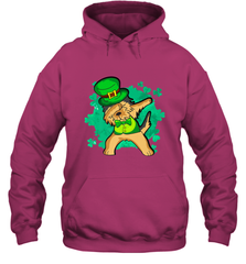 Dabbing Irish Terrier Dog Leprechaun St Patricks Day Ireland Hooded Sweatshirt Hooded Sweatshirt - HHHstores
