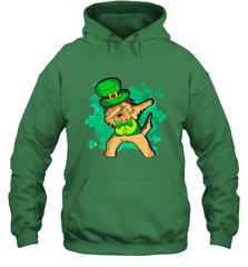 Dabbing Irish Terrier Dog Leprechaun St Patricks Day Ireland Hooded Sweatshirt Hooded Sweatshirt - HHHstores