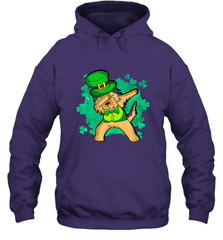 Dabbing Irish Terrier Dog Leprechaun St Patricks Day Ireland Hooded Sweatshirt Hooded Sweatshirt - HHHstores