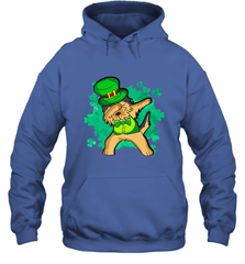 Dabbing Irish Terrier Dog Leprechaun St Patricks Day Ireland Hooded Sweatshirt Hooded Sweatshirt - HHHstores