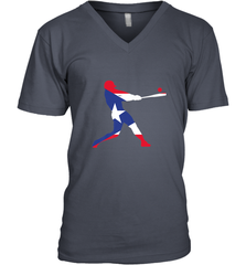 Puerto Rico Baseball Shirt  Cute Famous Island Game Gift Men's V-Neck Men's V-Neck - HHHstores