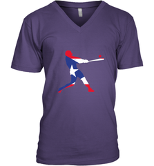 Puerto Rico Baseball Shirt  Cute Famous Island Game Gift Men's V-Neck Men's V-Neck - HHHstores