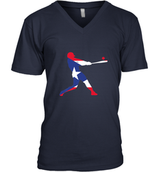 Puerto Rico Baseball Shirt  Cute Famous Island Game Gift Men's V-Neck