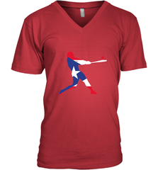 Puerto Rico Baseball Shirt  Cute Famous Island Game Gift Men's V-Neck Men's V-Neck - HHHstores