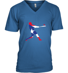 Puerto Rico Baseball Shirt  Cute Famous Island Game Gift Men's V-Neck Men's V-Neck - HHHstores