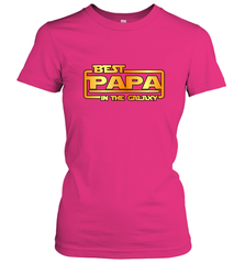 The best Papa in the galaxy Women's T-Shirt Women's T-Shirt - HHHstores