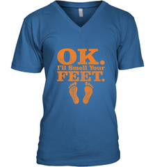 OK I'll Smell Your Feet Trick Or Treat Halloween Gift Men's V-Neck Men's V-Neck - HHHstores