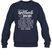 Being A Softball Mom Isnt Easy Crewneck Sweatshirt Crewneck Sweatshirt - HHHstores