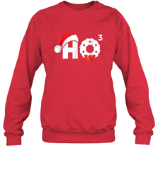 Santa HO HO3 Cubed Funny Christmas Crewneck Sweatshirt Crewneck Sweatshirt - HHHstores