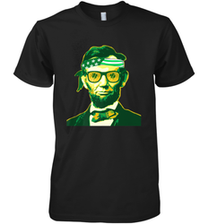 Abraham Lincoln St Patricks Day Men's Premium T-Shirt