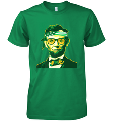 Abraham Lincoln St Patricks Day Men's Premium T-Shirt Men's Premium T-Shirt - HHHstores