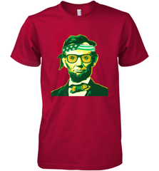 Abraham Lincoln St Patricks Day Men's Premium T-Shirt Men's Premium T-Shirt - HHHstores