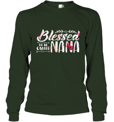 Blessed to be called Nana Long Sleeve T-Shirt Long Sleeve T-Shirt - HHHstores