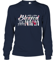 Blessed to be called Nana Long Sleeve T-Shirt Long Sleeve T-Shirt - HHHstores