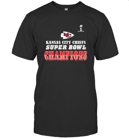 NFL Kansas City Chiefs super bowl champions 2020 Men's T-Shirt Men's T-Shirt / Black / S Men's T-Shirt - HHHstores