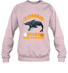 Zombie Shark Doo Doo Doo Halloween Shake Costume Lover Gifts Crewneck Sweatshirt Crewneck Sweatshirt - HHHstores