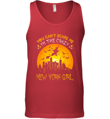 You Can't Scare Me I'm The Crazy New York Girl Men's Tank Top Men's Tank Top - HHHstores