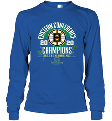 NHL ST PATRICK'S DAY Boston Bruins Fanatics 2020 Eastern Conference Champions Defensive Zone Long Sleeve T-Shirt Long Sleeve T-Shirt - HHHstores