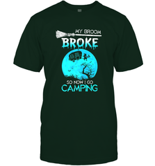 My Broom Broke So Now I Go Camping Camping Lover Gift Men's T-Shirt Men's T-Shirt - HHHstores