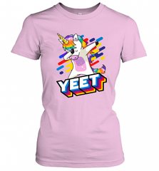 Colorful Dabbing Dancing Unicorn Celebration Yeet Women's T-Shirt Women's T-Shirt - HHHstores
