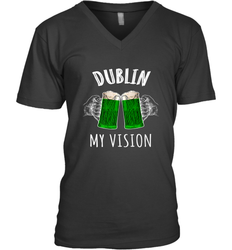 Dublin My Vision St Patrick's Day Men's V-Neck