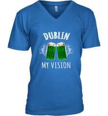 Dublin My Vision St Patrick's Day Men's V-Neck Men's V-Neck - HHHstores