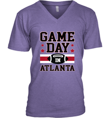 NFL Atlanta Game Day Football Home Team Colors Women Girl Gift Men's V-Neck Men's V-Neck - HHHstores