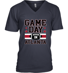 NFL Atlanta Game Day Football Home Team Colors Women Girl Gift Men's V-Neck Men's V-Neck - HHHstores