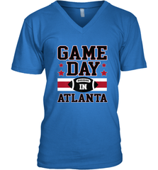 NFL Atlanta Game Day Football Home Team Colors Women Girl Gift Men's V-Neck Men's V-Neck - HHHstores