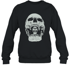 Vintage Halloween Skull Design For Trick or Treating Crewneck Sweatshirt