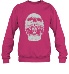 Vintage Halloween Skull Design For Trick or Treating Crewneck Sweatshirt Crewneck Sweatshirt - HHHstores