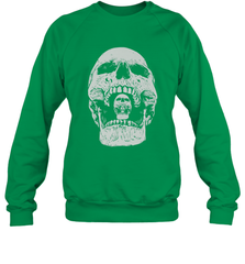 Vintage Halloween Skull Design For Trick or Treating Crewneck Sweatshirt Crewneck Sweatshirt - HHHstores