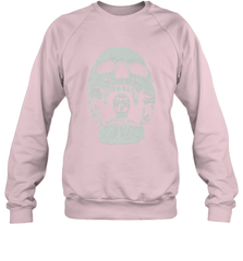 Vintage Halloween Skull Design For Trick or Treating Crewneck Sweatshirt Crewneck Sweatshirt - HHHstores