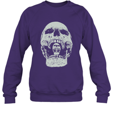 Vintage Halloween Skull Design For Trick or Treating Crewneck Sweatshirt Crewneck Sweatshirt - HHHstores