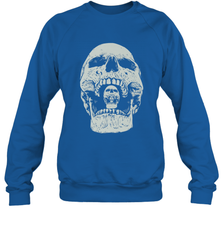 Vintage Halloween Skull Design For Trick or Treating Crewneck Sweatshirt Crewneck Sweatshirt - HHHstores