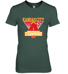 Kansas City Old School Football _ The City Of Champions LIV Women's Premium T-Shirt Women's Premium T-Shirt - HHHstores