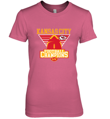 Kansas City Old School Football _ The City Of Champions LIV Women's Premium T-Shirt Women's Premium T-Shirt - HHHstores
