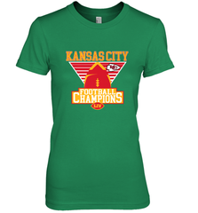 Kansas City Old School Football _ The City Of Champions LIV Women's Premium T-Shirt Women's Premium T-Shirt - HHHstores