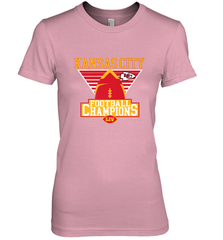 Kansas City Old School Football _ The City Of Champions LIV Women's Premium T-Shirt Women's Premium T-Shirt - HHHstores