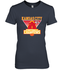 Kansas City Old School Football _ The City Of Champions LIV Women's Premium T-Shirt Women's Premium T-Shirt - HHHstores