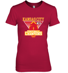 Kansas City Old School Football _ The City Of Champions LIV Women's Premium T-Shirt Women's Premium T-Shirt - HHHstores