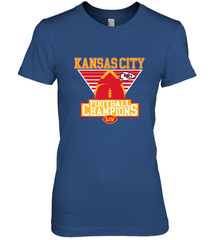 Kansas City Old School Football _ The City Of Champions LIV Women's Premium T-Shirt Women's Premium T-Shirt - HHHstores