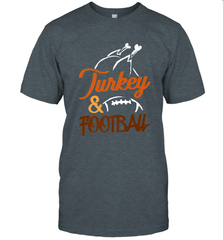 Turkey And Football Thanksgiving Day Football Fan Holiday Men's T-Shirt Men's T-Shirt - HHHstores