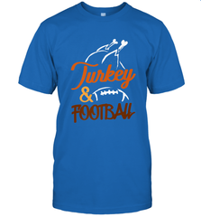 Turkey And Football Thanksgiving Day Football Fan Holiday Men's T-Shirt Men's T-Shirt - HHHstores