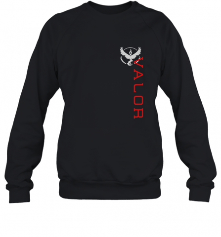 Team Valor Sport Crewneck Sweatshirt Crewneck Sweatshirt / Black / S Crewneck Sweatshirt - HHHstores