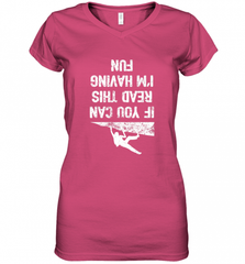 Funny Rock Climbing T Shirt Free Climbing Women's V-Neck T-Shirt Women's V-Neck T-Shirt - HHHstores