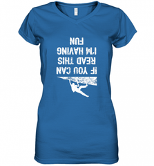 Funny Rock Climbing T Shirt Free Climbing Women's V-Neck T-Shirt Women's V-Neck T-Shirt - HHHstores