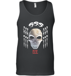 The mask of skull Halloween Men's Tank Top