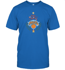NBA New York Knicks Logo merry Christmas gilf Men's T-Shirt Men's T-Shirt - HHHstores